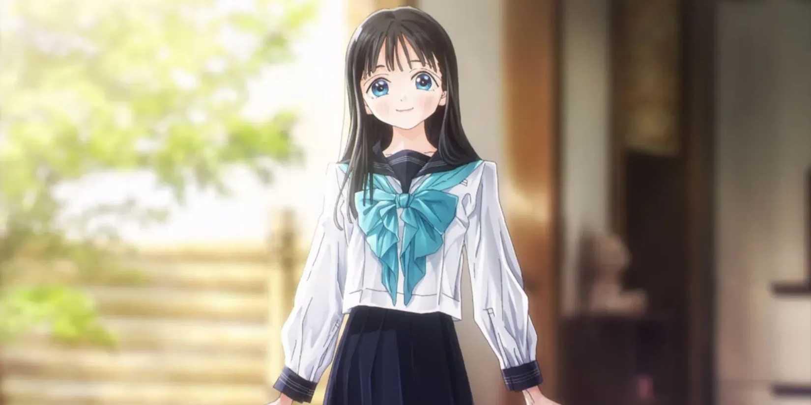 Akebi in Akebi's Sailor Uniform
