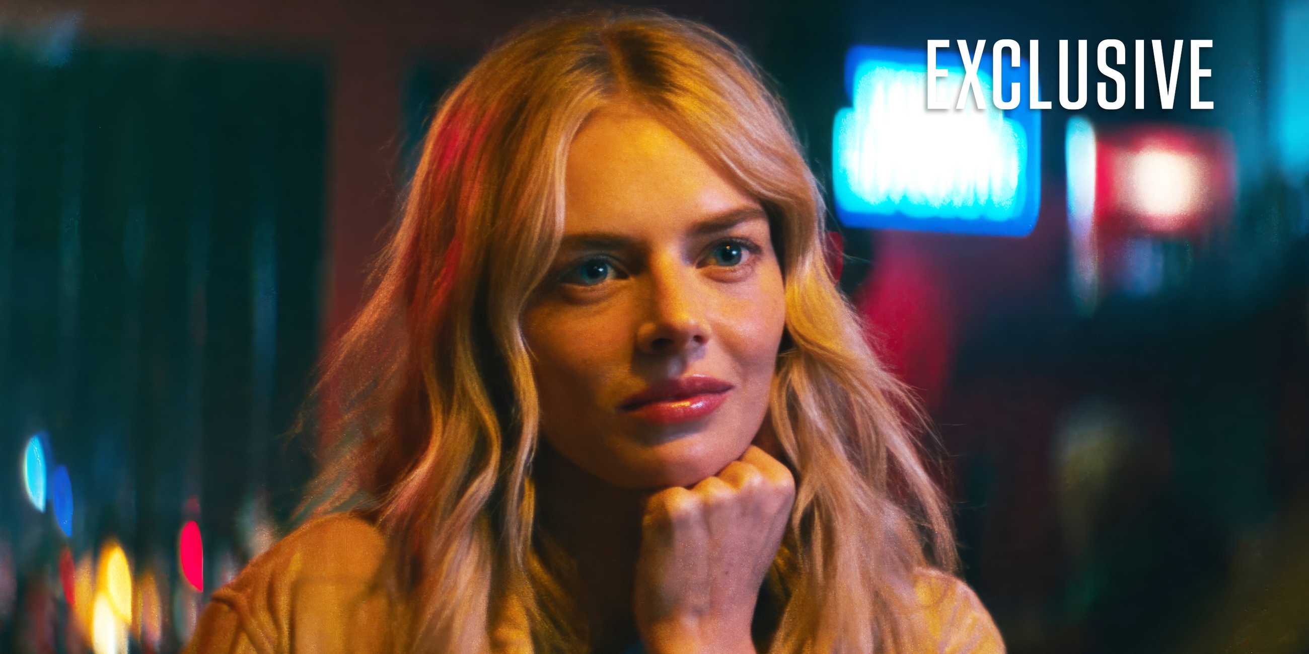 Samara Weaving in an exclusive image for Carolina-Caroline
