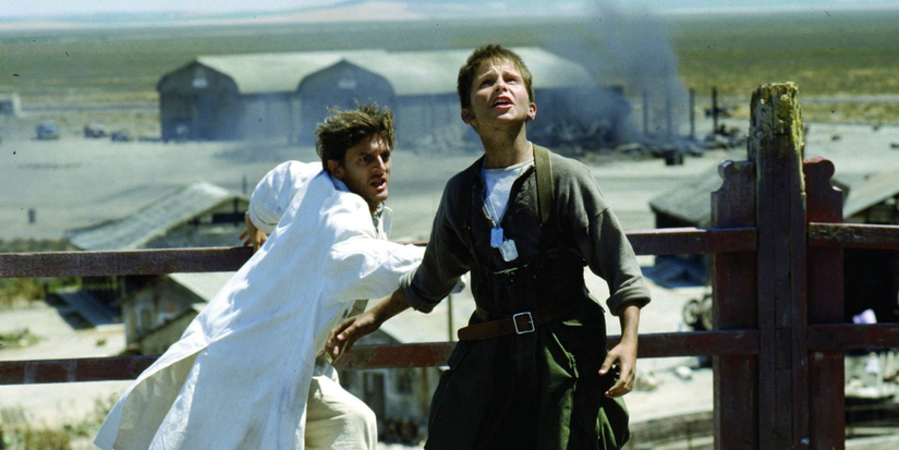 Christian Bale in Empire of the Sun.
