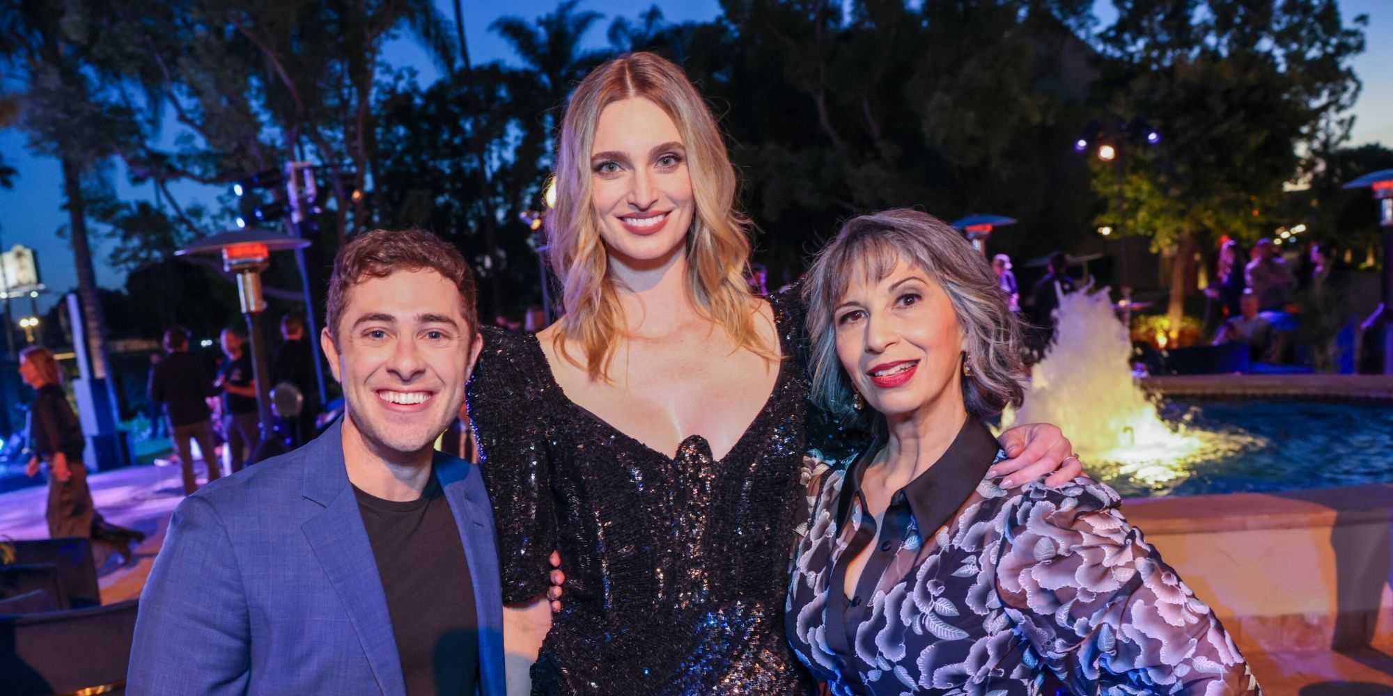 Jaren Lewison, Allegra Edwards, and Rose Abdoo of Eternally Yours attend the CBSFEST 2026-2027: Fall Schedule Announcement to celebrate CBS' 2026-2027 primetime lineup at the Paramount Studios lot in Los Angeles, California on April 15, 2026. Photo: Matthew Taplinger/CBS ©2026 CBS Broadcasting, Inc. All Rights Reserved.