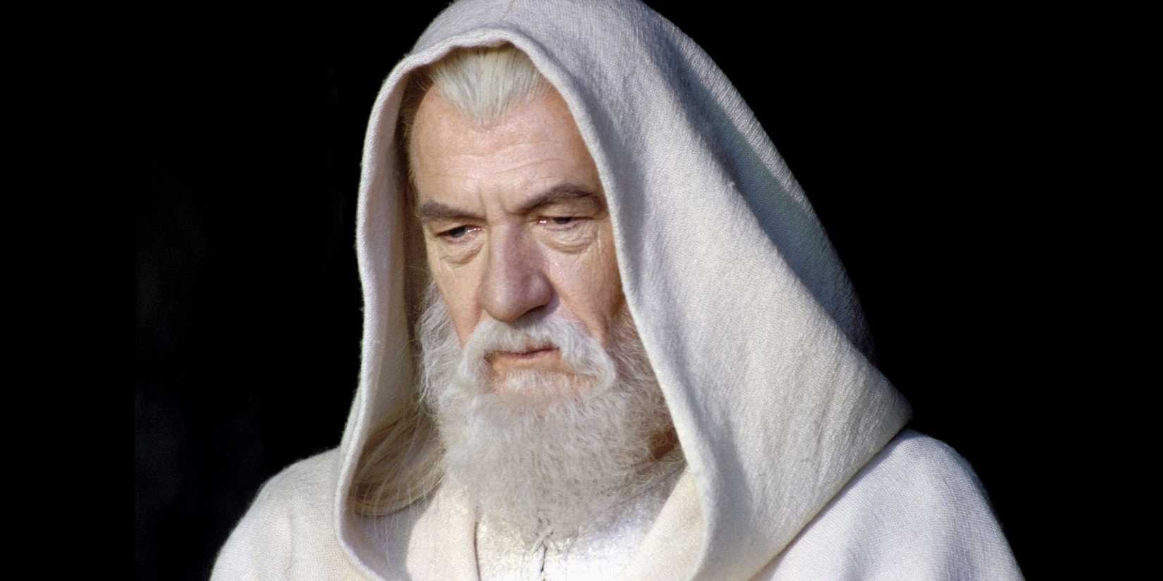 Ian McKellen as Gandalf in The Lord of the Rings: Return of the King.