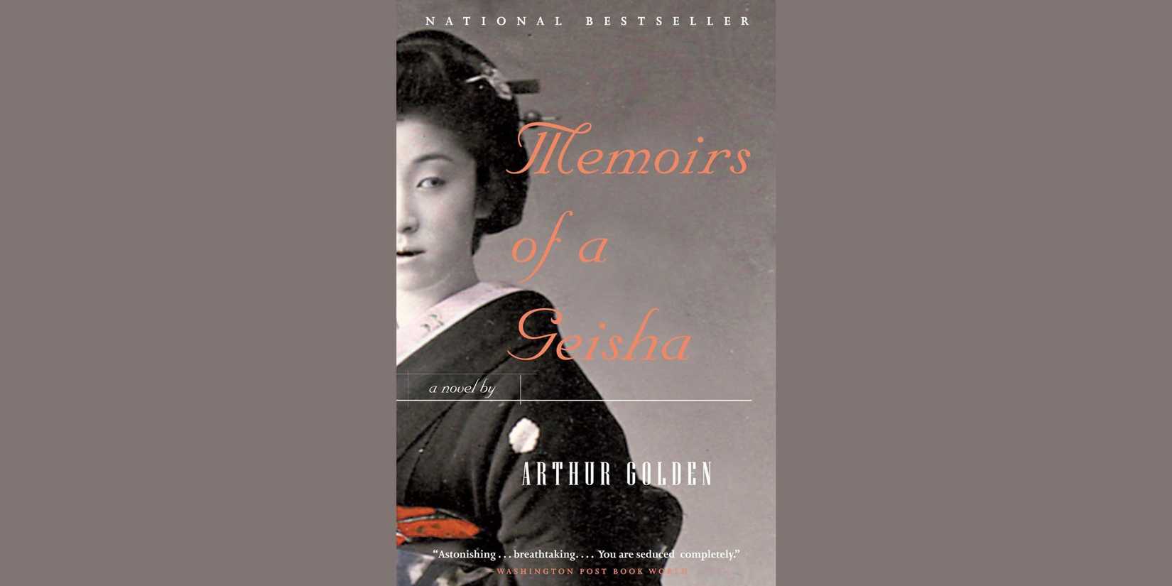 Cover of 'Memoirs of a Geisha' by Arthur Golden
