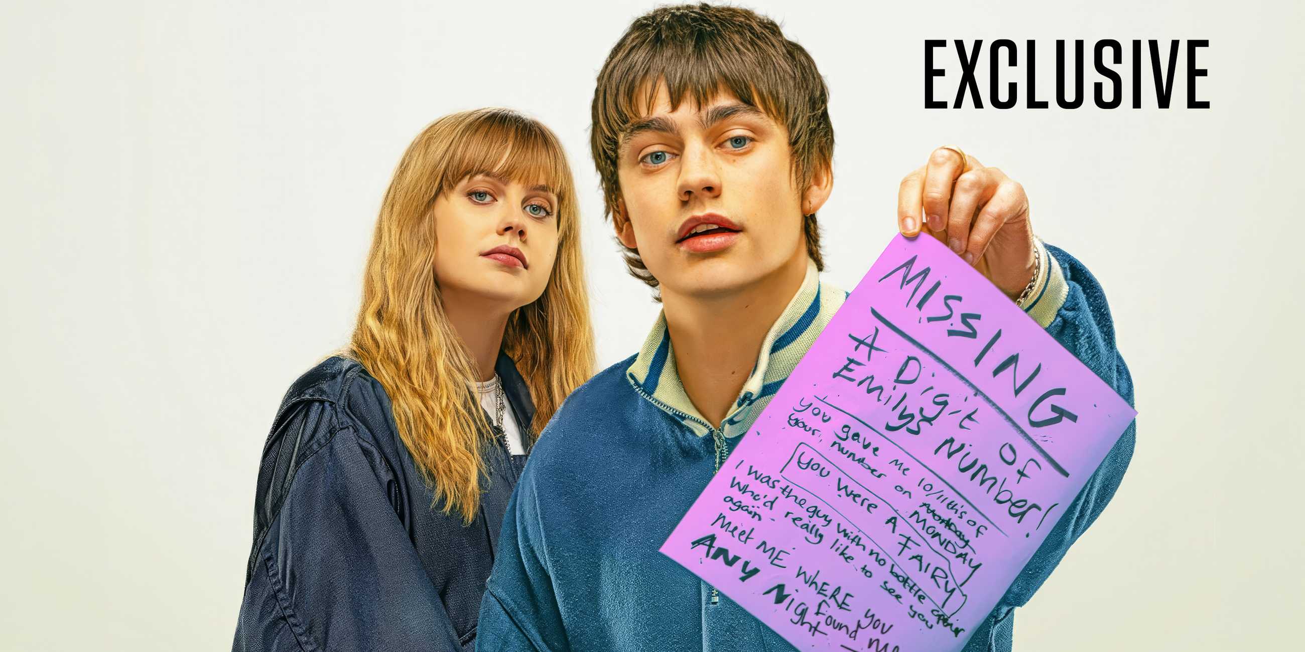 Angourie Rice and Spike Fearn in an exclusive image for Finding-Emily
