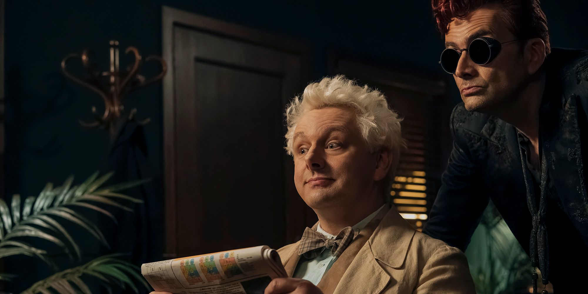 Michael Sheen and David Tennant in Good Omens