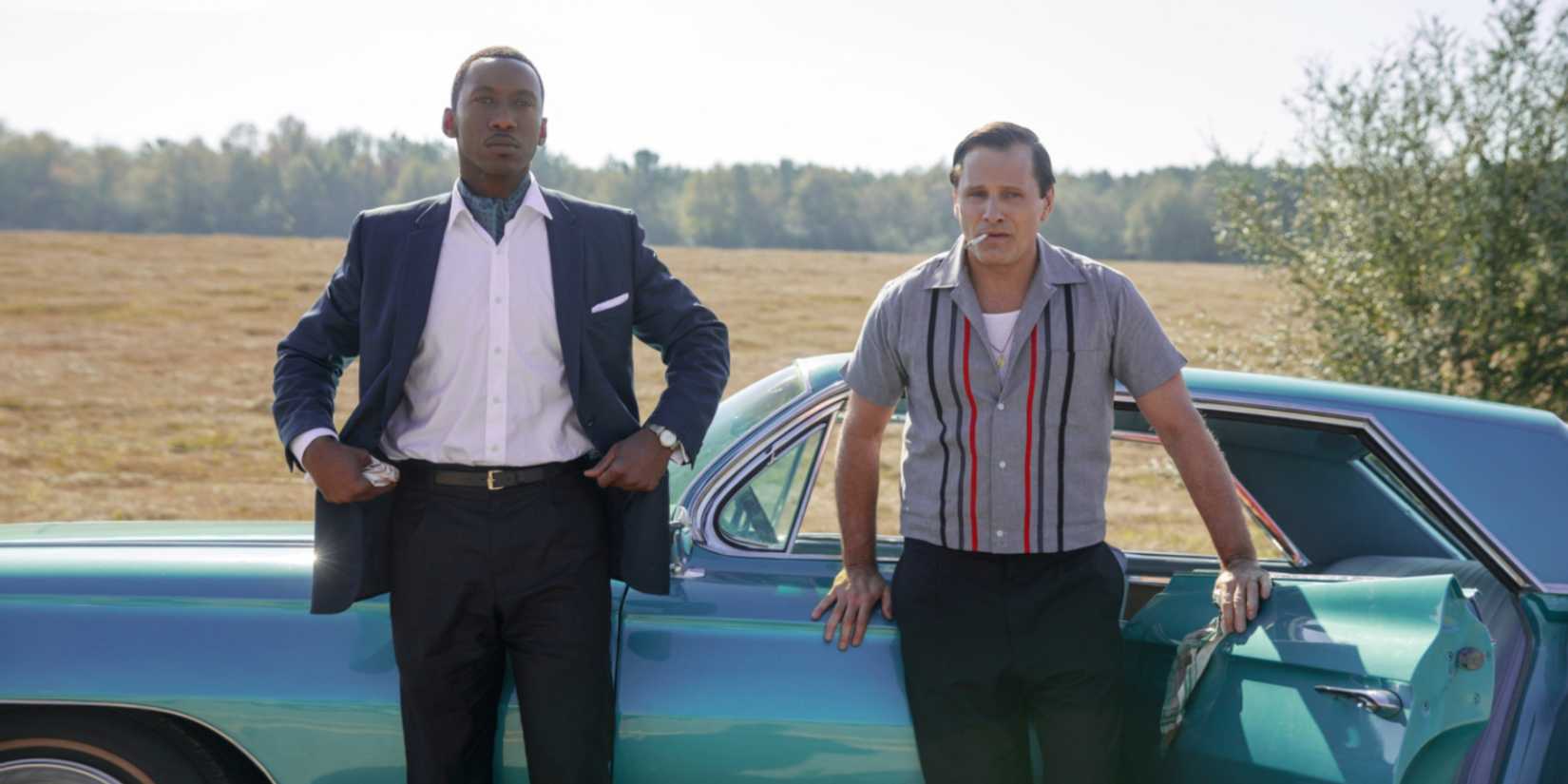 Viggo Mortensen and Mahershala Ali in 'Green Book'