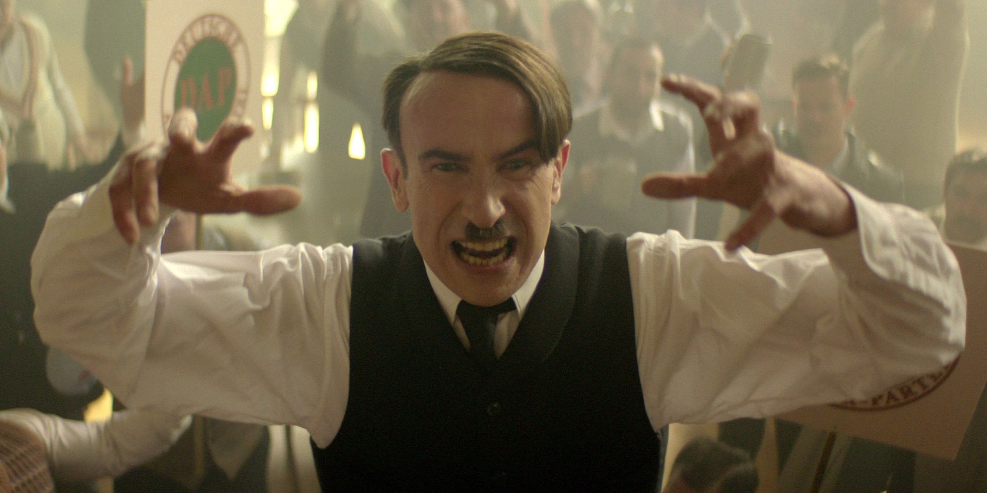 Hitler yelling in Hitler and the Nazis.