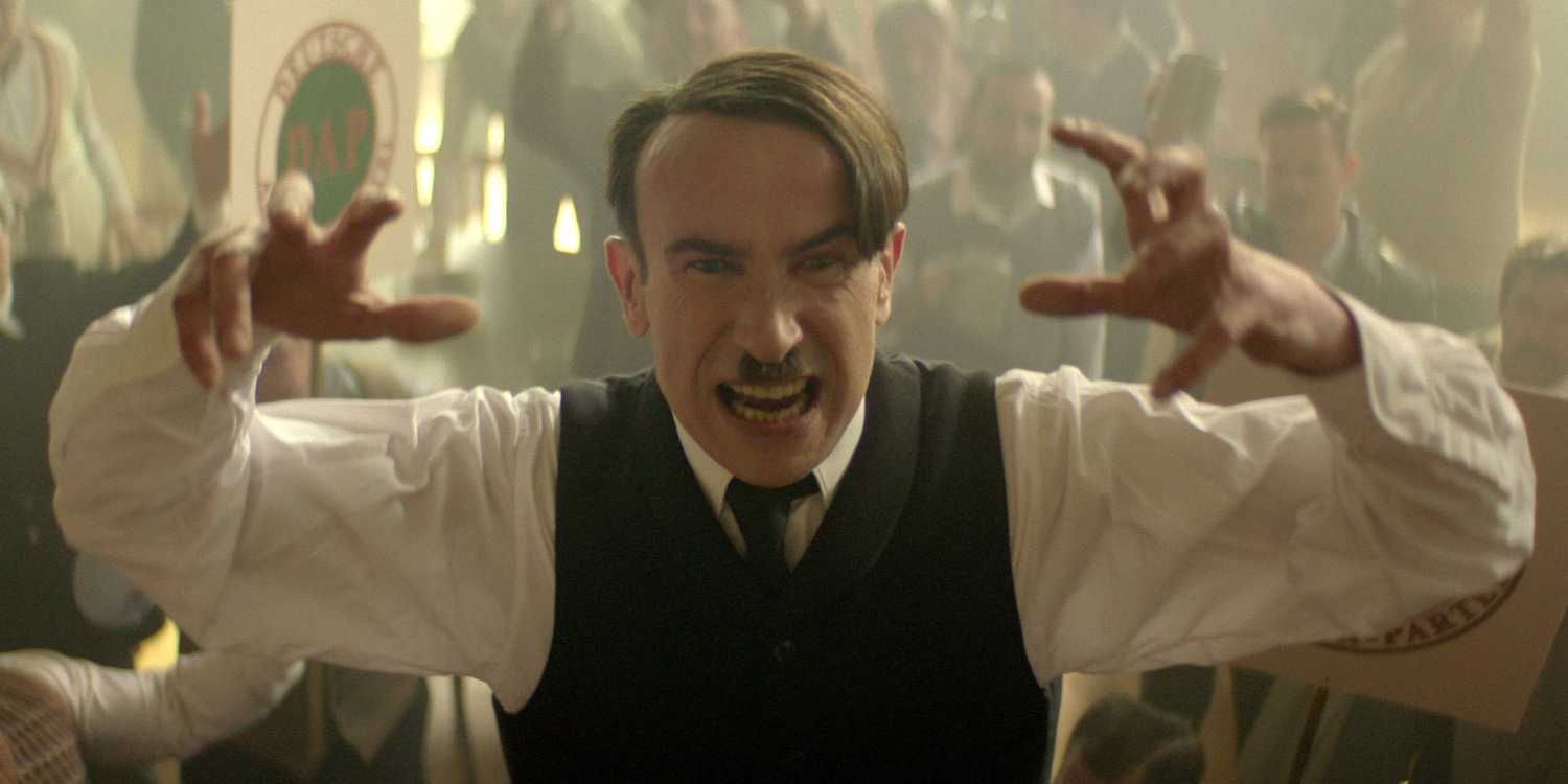 Hitler yelling in Hitler and the Nazis.