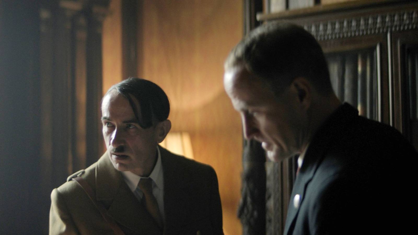 Karoly Kozma as Adolf Hitler in Hitler and the Nazis: Evil on Trial.