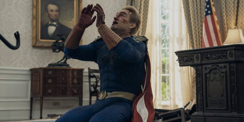 Homelander's death scene from season 5 episode 8 of 'The Boys'