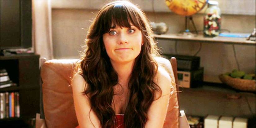 Jessica Day (Zooey Deschanel) in the 'New Girl' pilot.