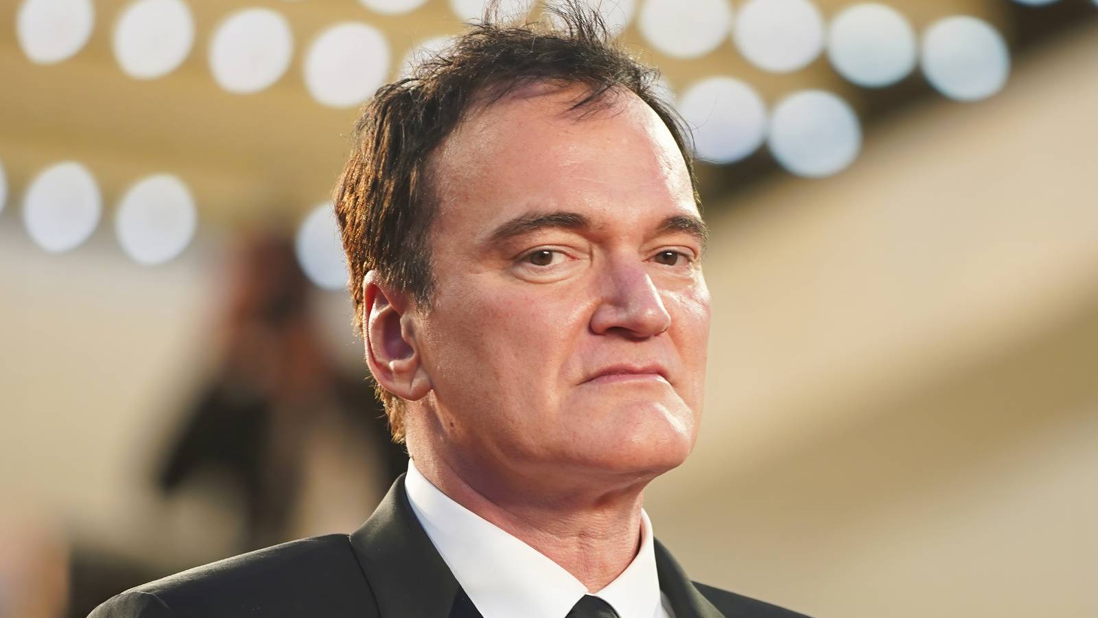 Quentin Tarantino on the red carpet