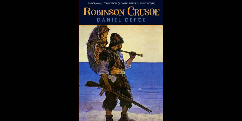 Robinson Crusoe book cover