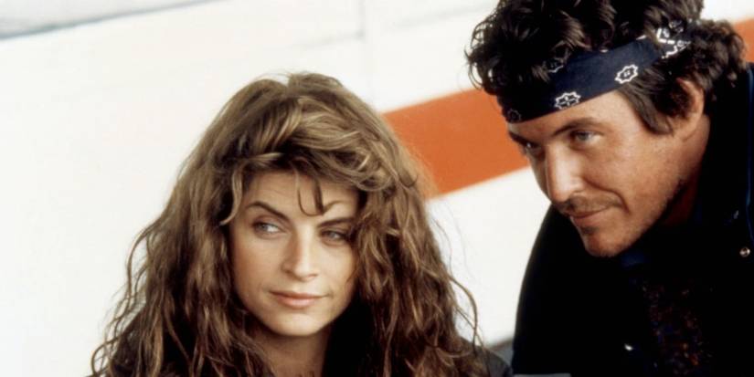 Sarah Renell (Kirstie Alley) and Jonathan Knox (Tom Berenger) in Shoot to Kill