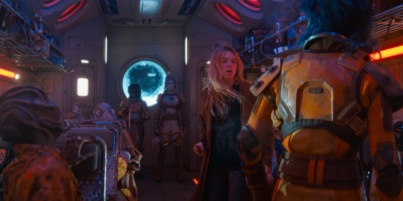 Supergirl DCU Milly Alcock Wormhole Bus