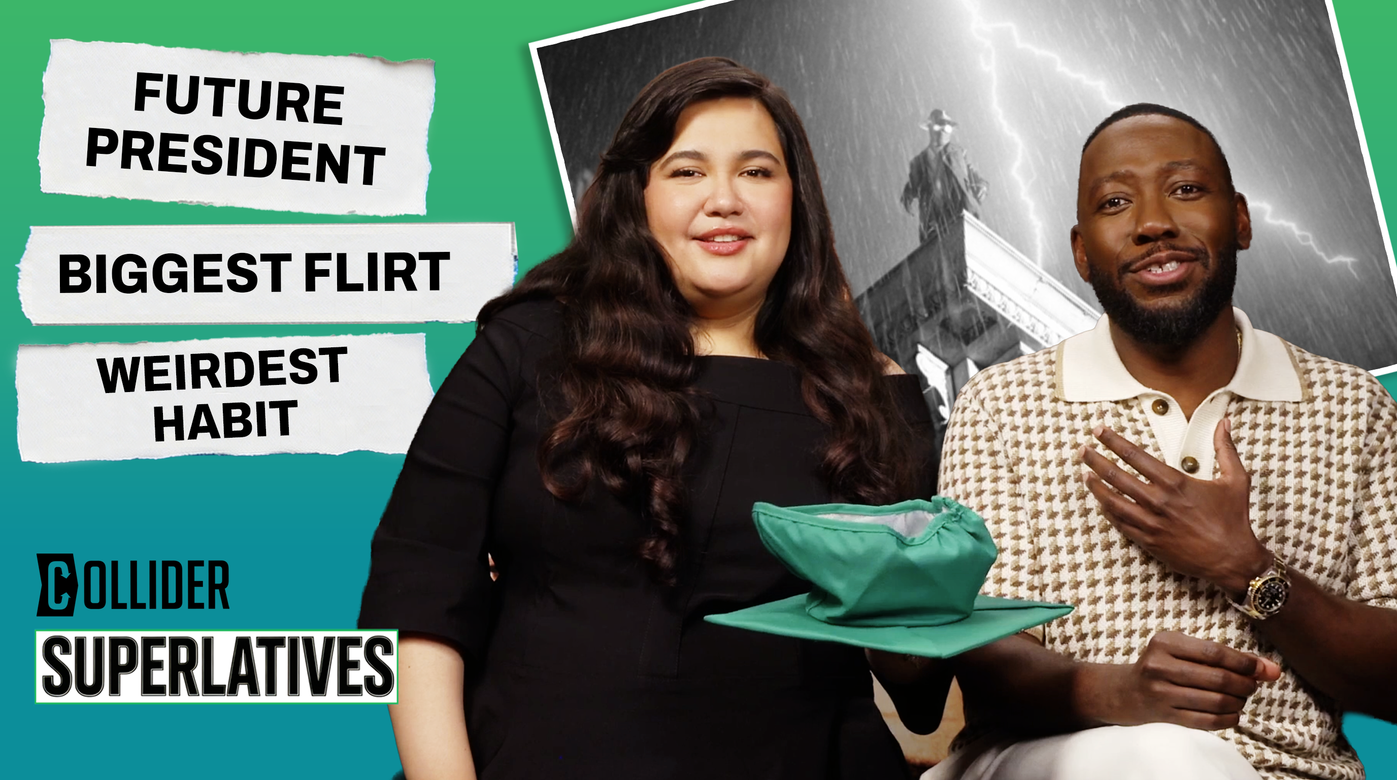 Lamorne Morris and Karen Rodriguez Give Us The Scoop on Spider-Noir | Superlatives