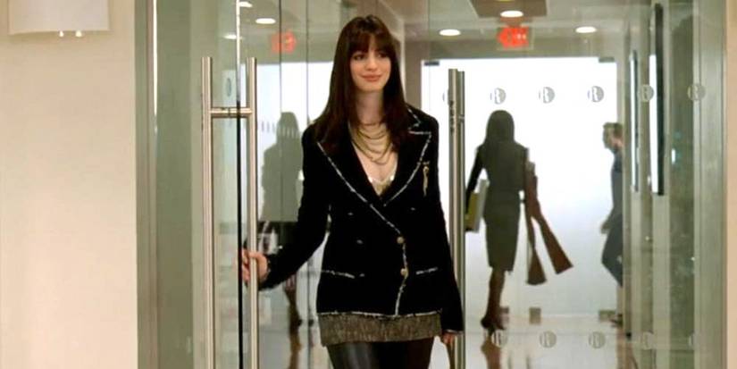 Andy Sachs (Anne Hathaway) after her makeover in 'The Devil Wears Prada'