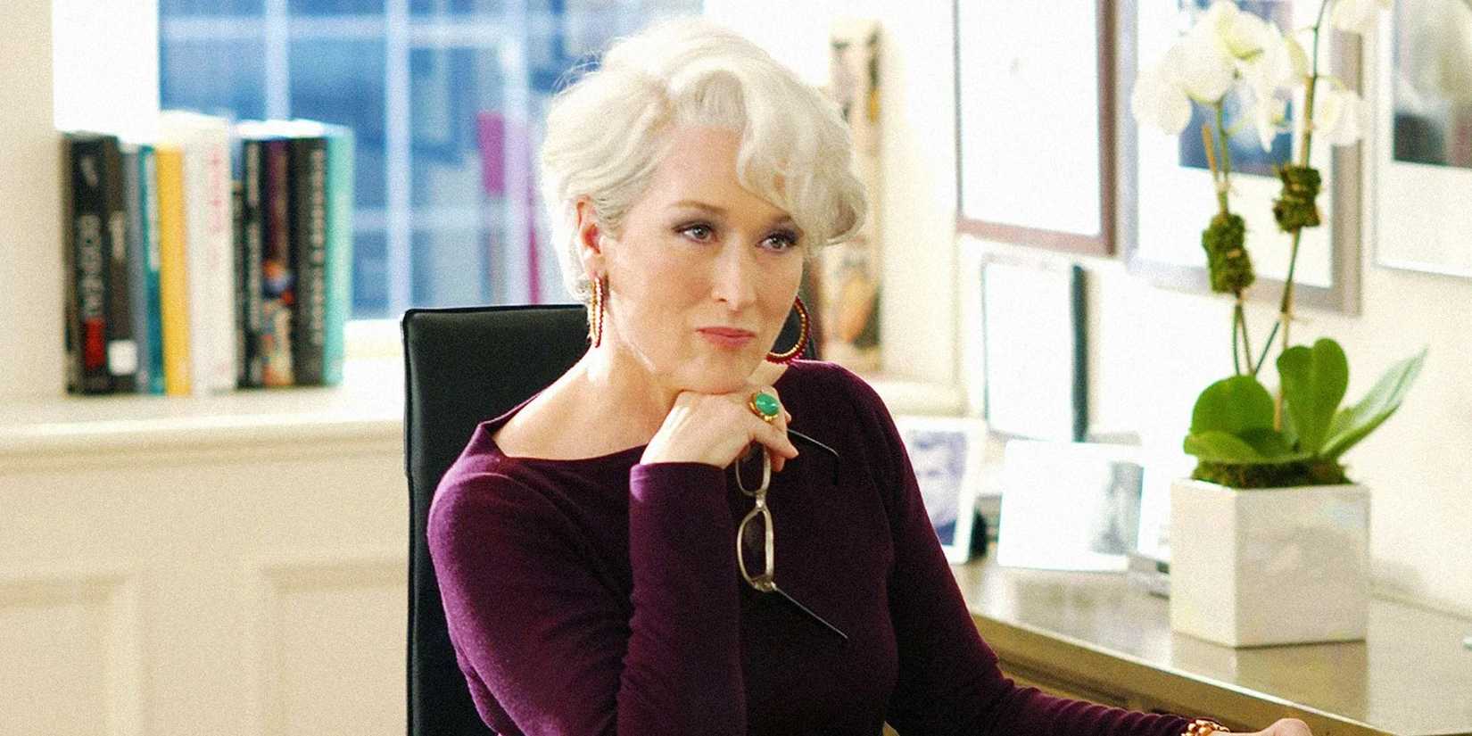 Meryl Streep as Miranda Priestly in 'The Devil Wears Prada'