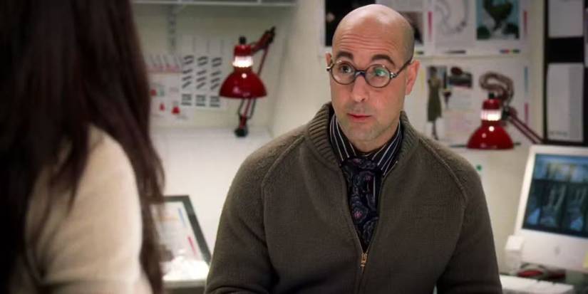 Stanley Tucci as Nigel Kipling in 'The Devil Wears Prada'