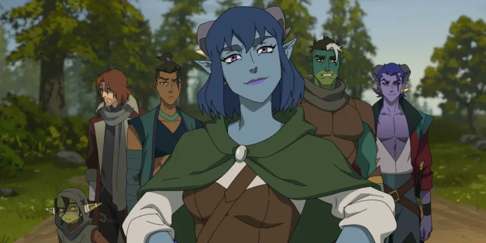 The main characters of The Mighty Nien