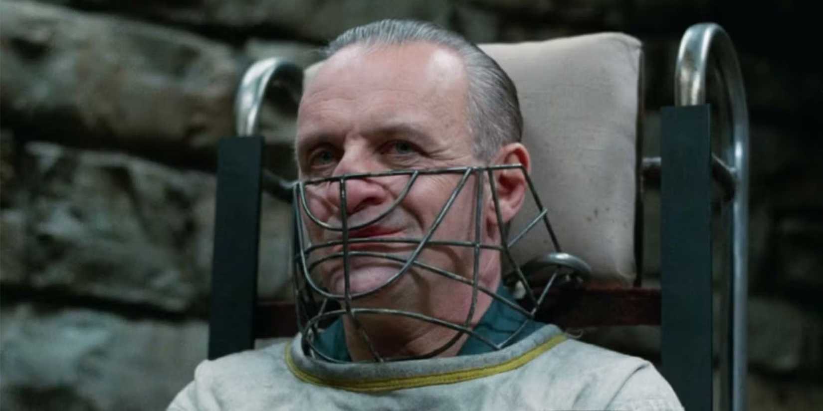 Anthony Hopkins as Hannibal Lecter in 'The Silence of the Lambs'