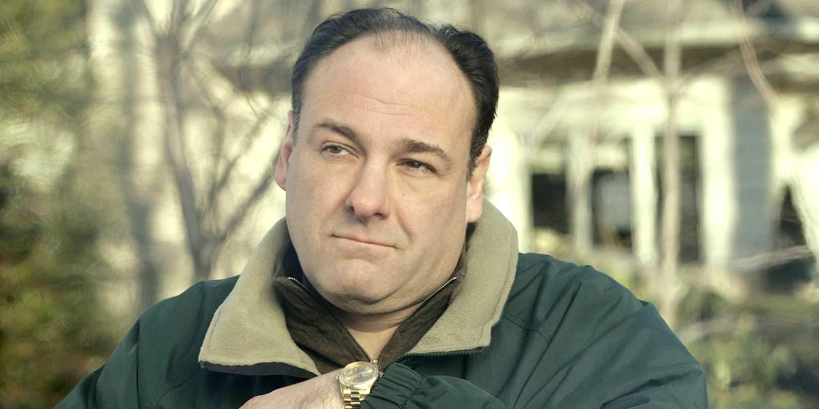 James Gandolfini as Tony Soprano in the HBO series 'The Sopranos'