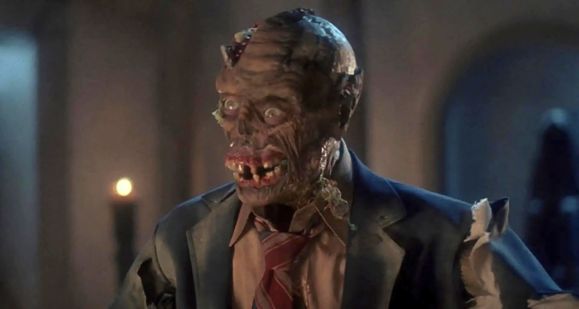 A zombie in 'Return of the Living Dead Part II'