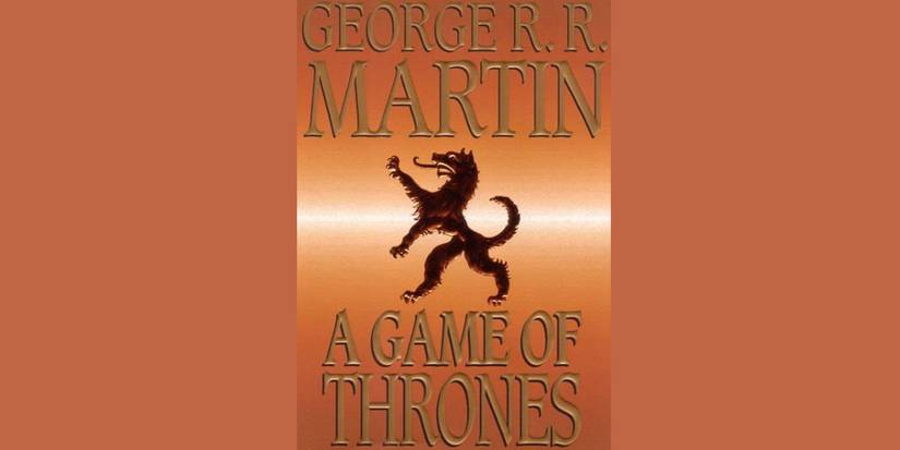 A Game of Thrones book cover