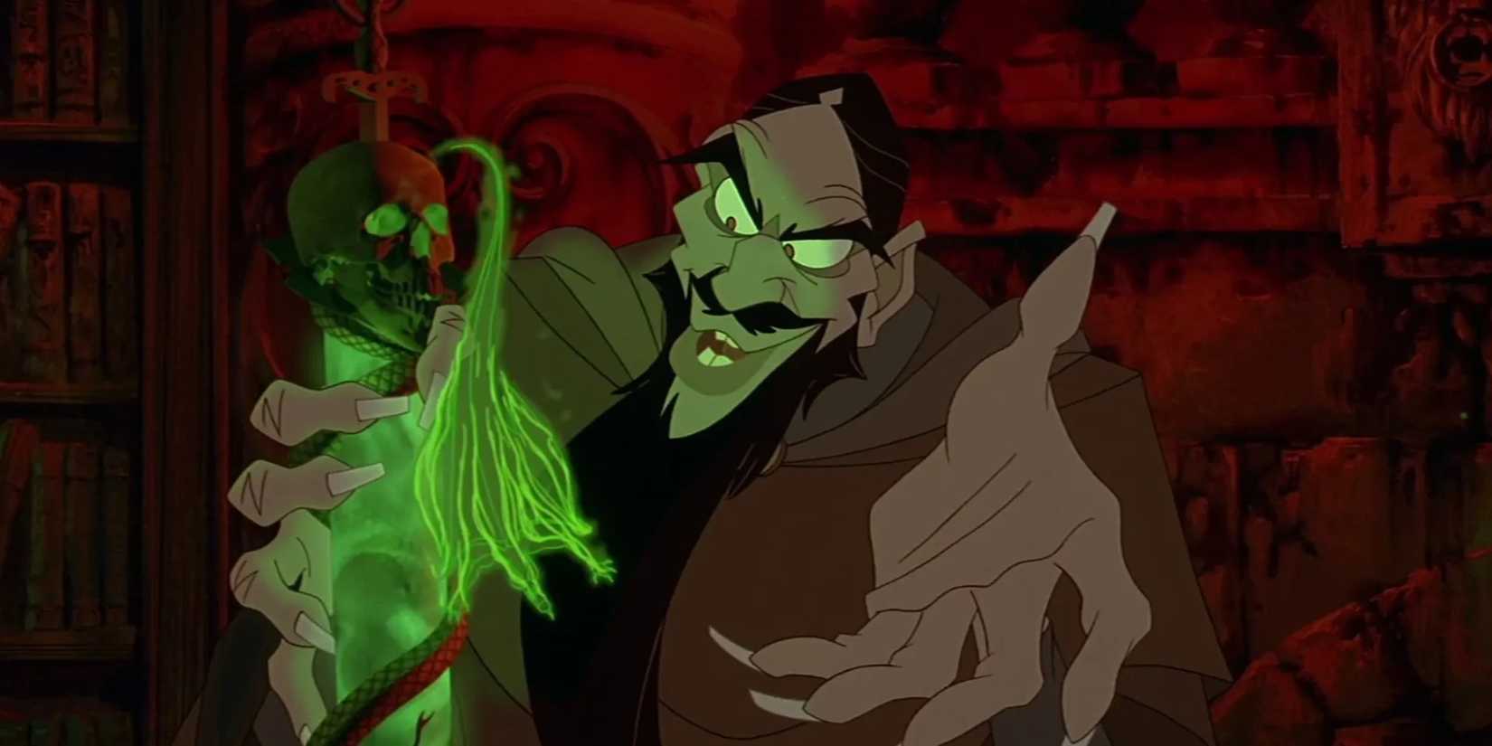 Grigori Rasputin summoning demons from his reliquary