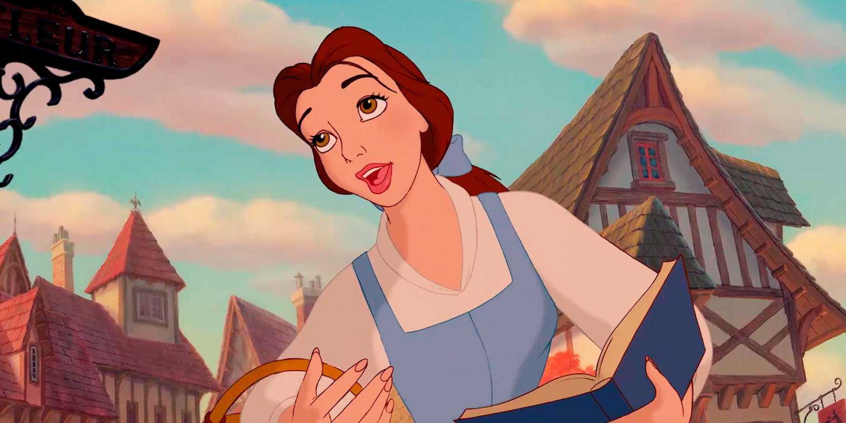 Belle singing in Beauty and the Beast