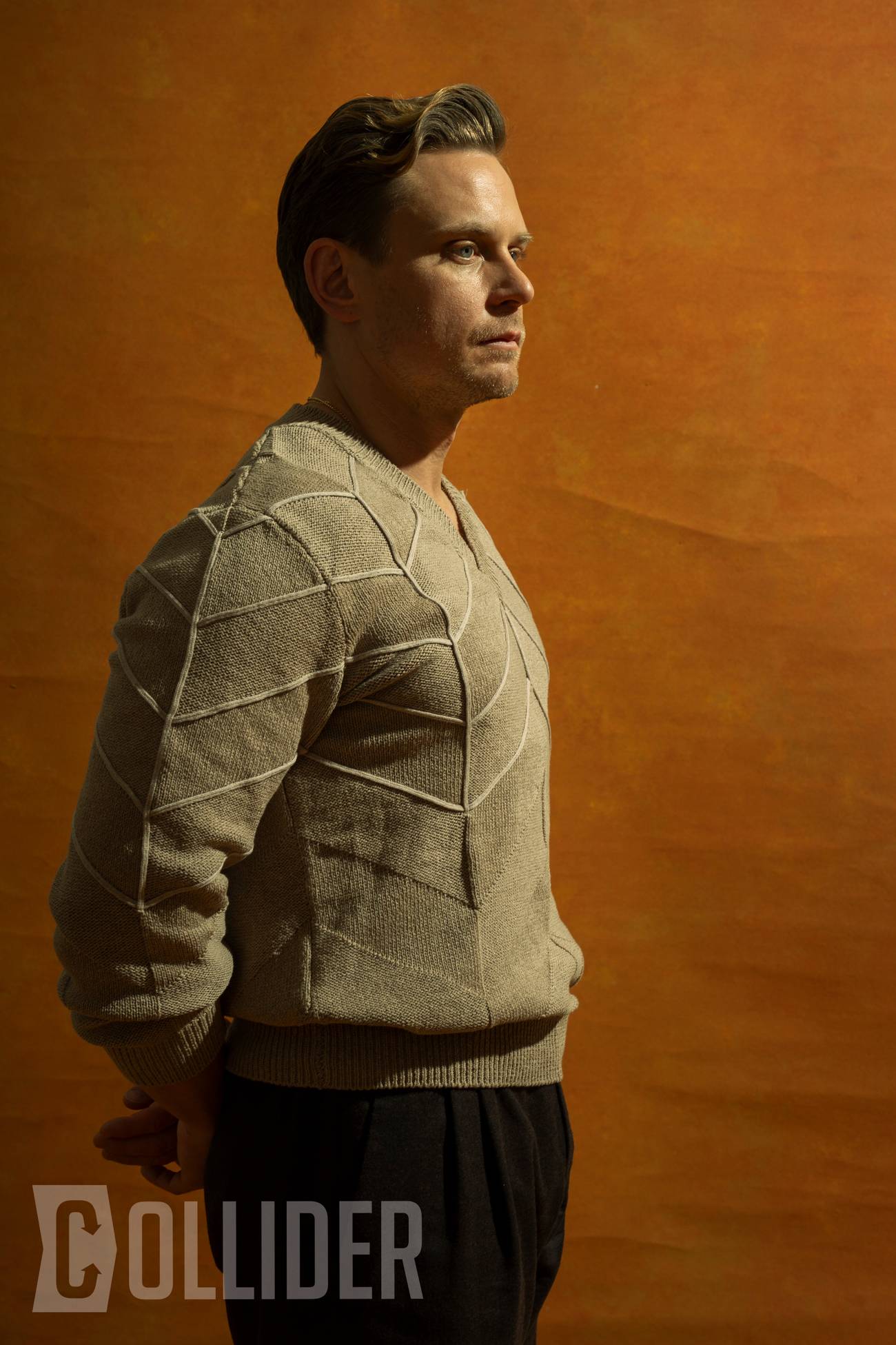 Billy Magnussen photographed by Andrew Lipovsky for Collider on April 9, 2026 in New York City, New York.