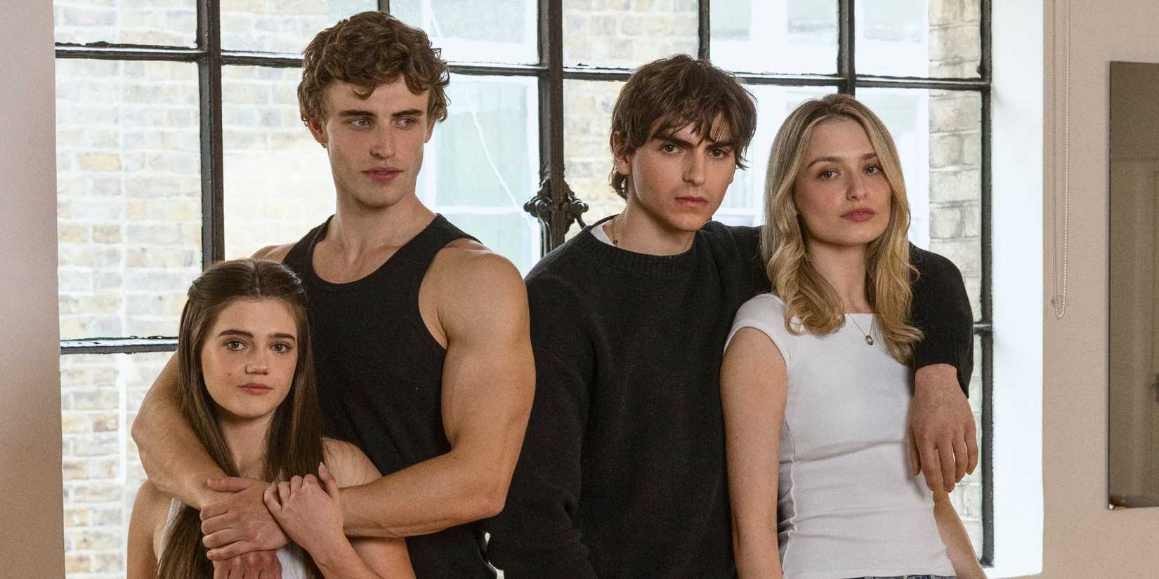 Nancy Surridge, Conor Sánchez, James O'Donoghue, and Sophie McGibbon in a first look at 'Boys of Tommen'
