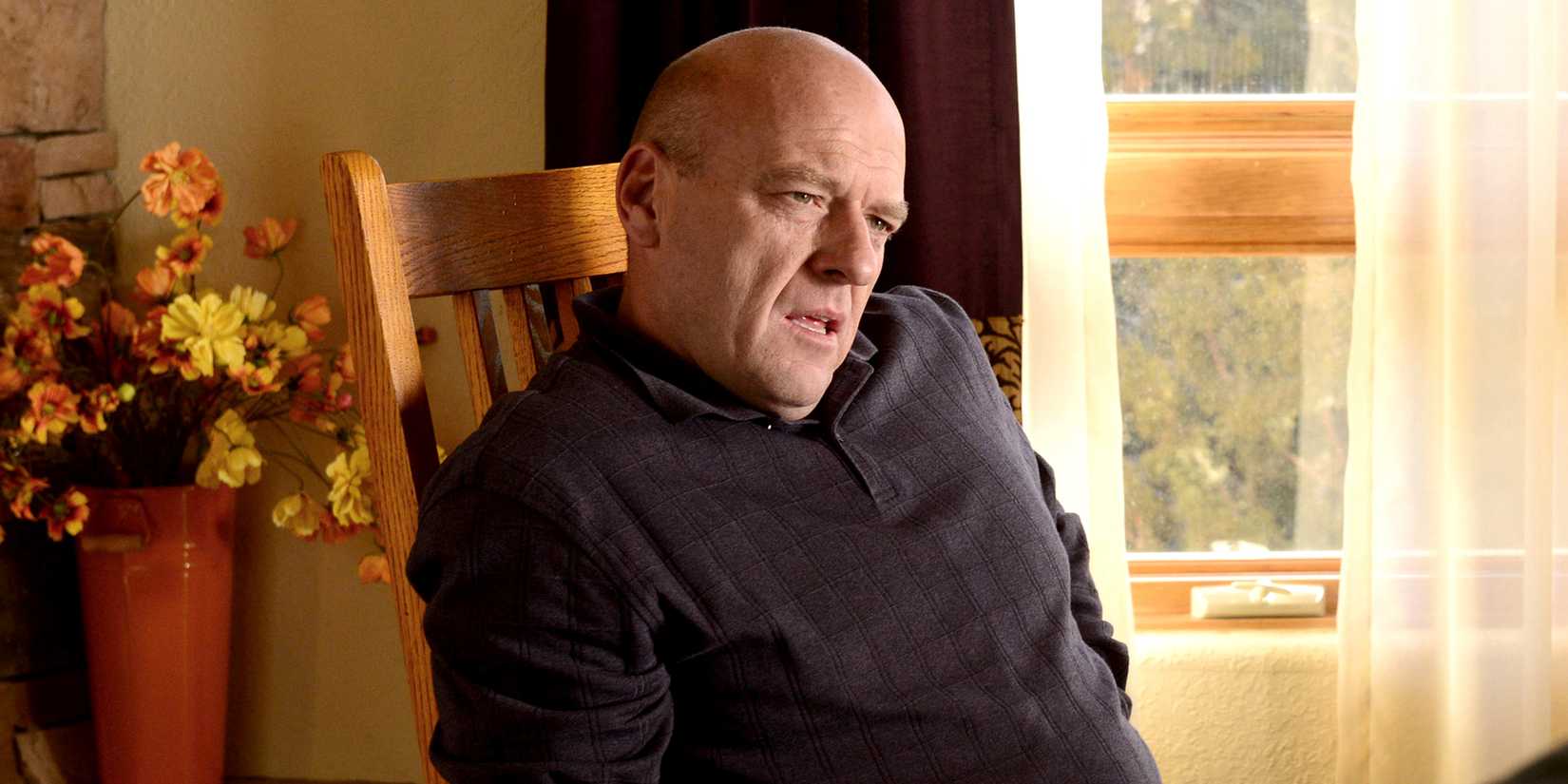 Dean Norris as Hank Schrader on Breaking Bad.