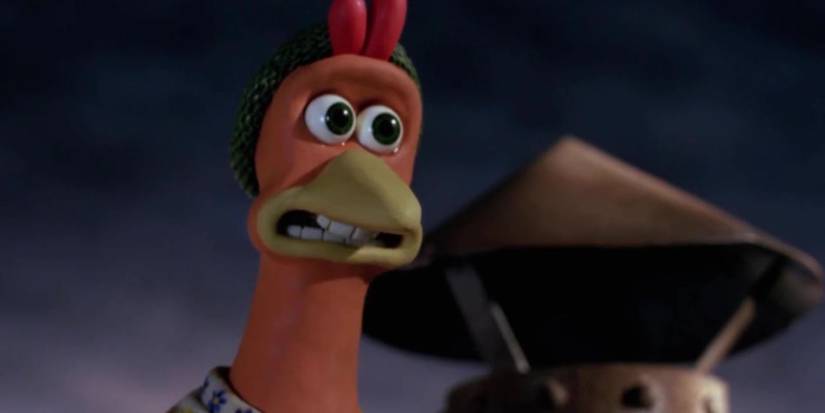 Ginger (voiced by Julia Sawalha) in 'Chicken Run'