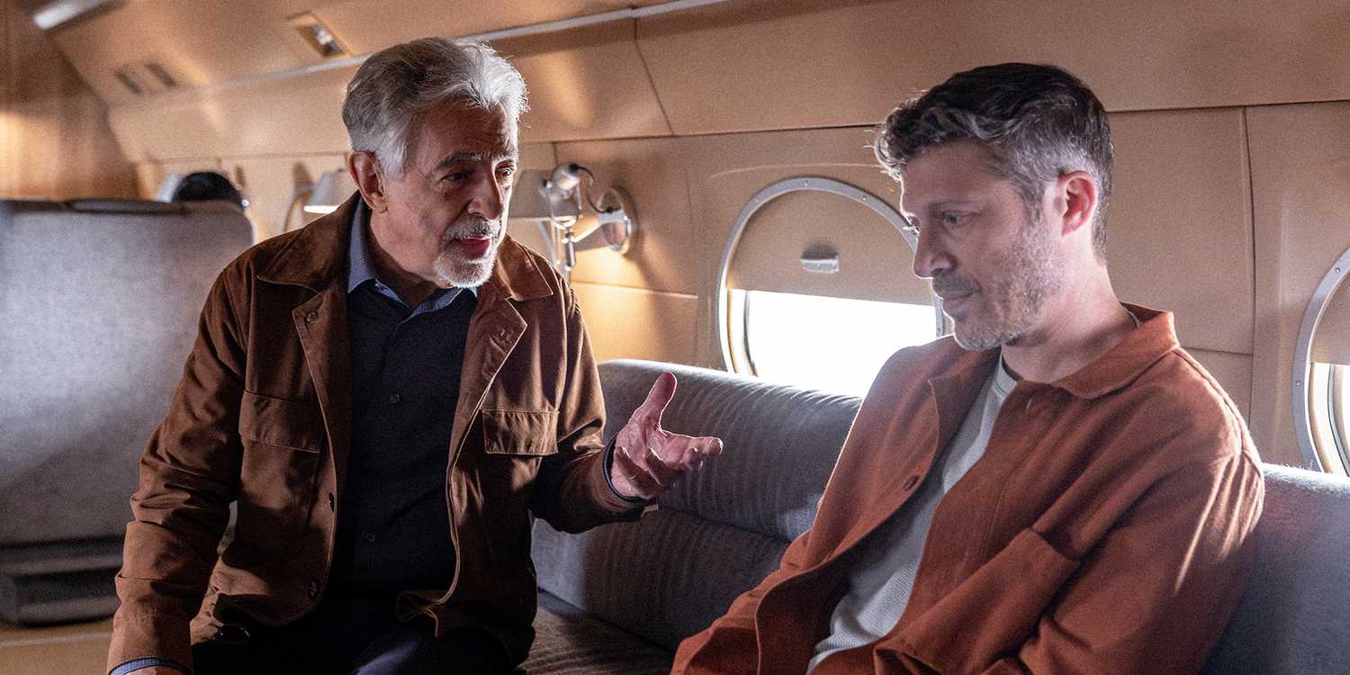 Joe Mantegna as Rossi and Zach Gilford as Voit in Criminal Minds: Evolution Season 4, Episode 3.