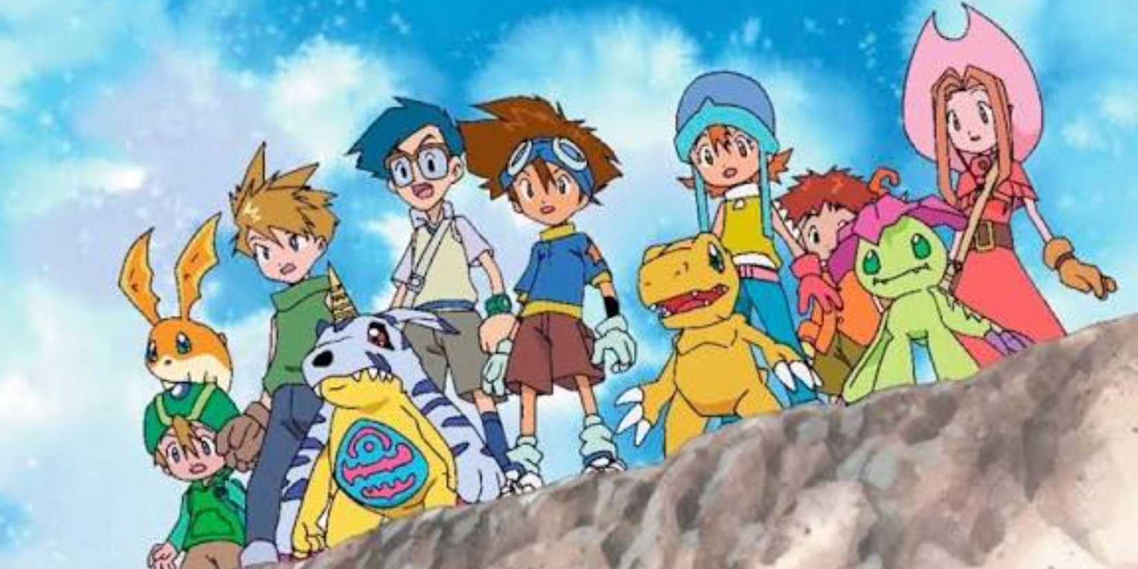 The protagonists of Digimon Adventure