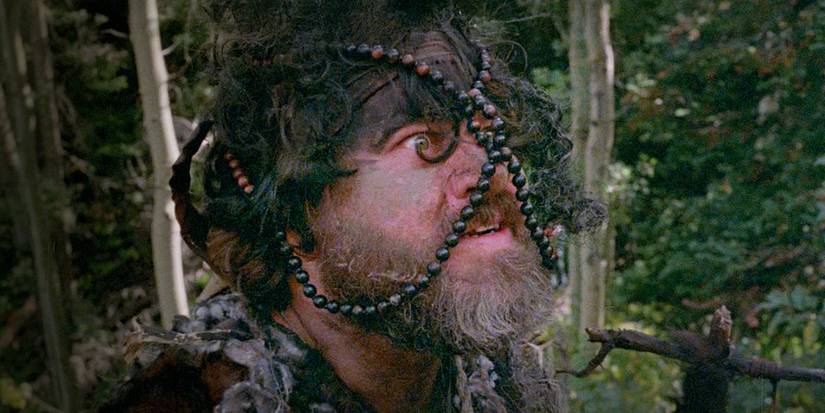 Tom Drury as the antagonist in the 1981 cult classic horror film Don't Go in the Woods
