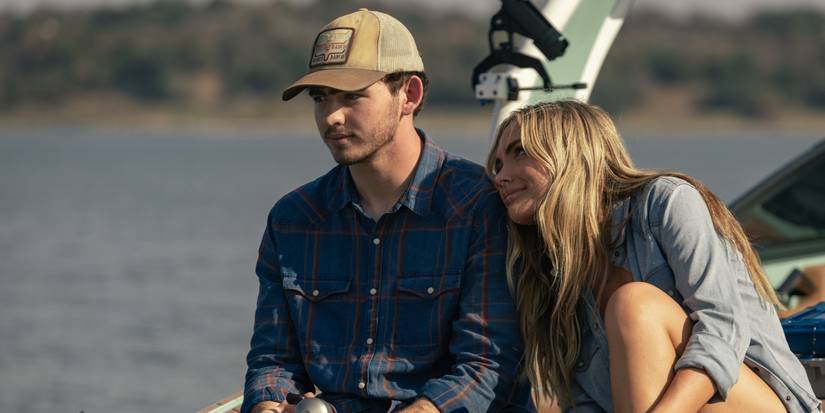 Finn Little and Natalie Alyn Lind in Dutton Ranch Episode 6
