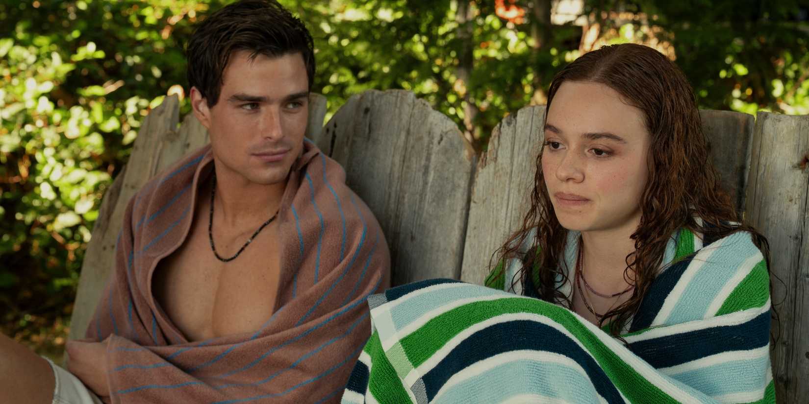 Michael Bradway as Charlie and Sadie Soverall as Percy in 'Every Year After.'