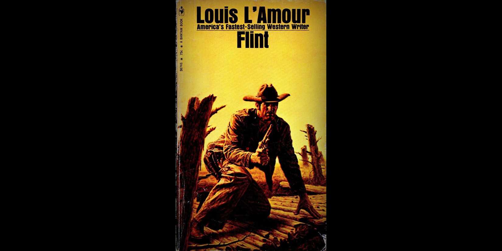 The cover for ‘Flint’ by Louis L'Amour