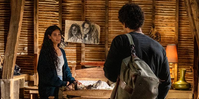 Pegah Ghafoori and Corteon Moore in From Season 4 Episode 8
