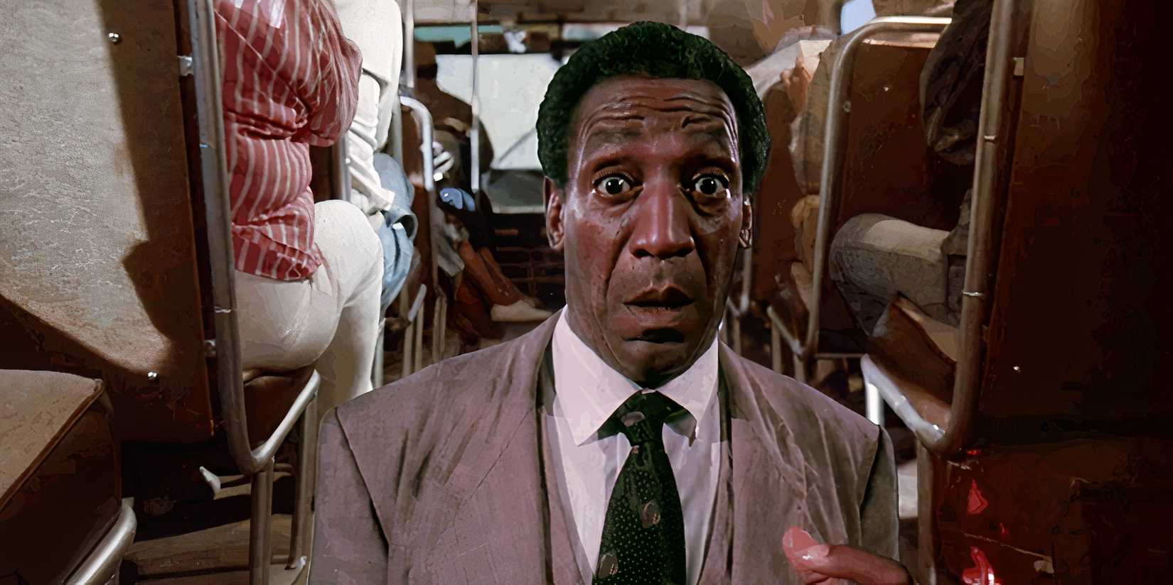 Ghost Dad, looking scared is Bill Cosby