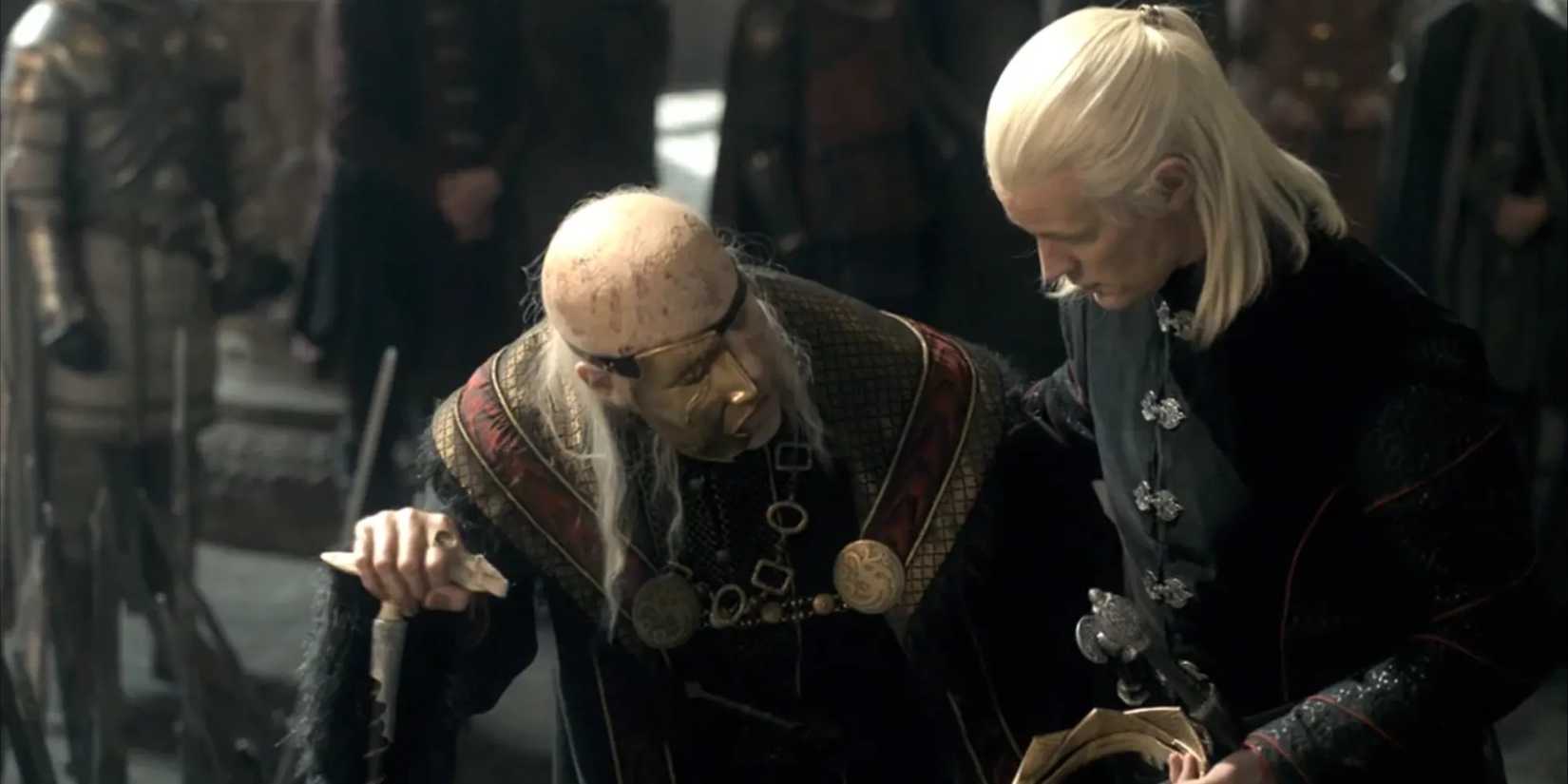 Daemon helps Viserys to the Iron Throne