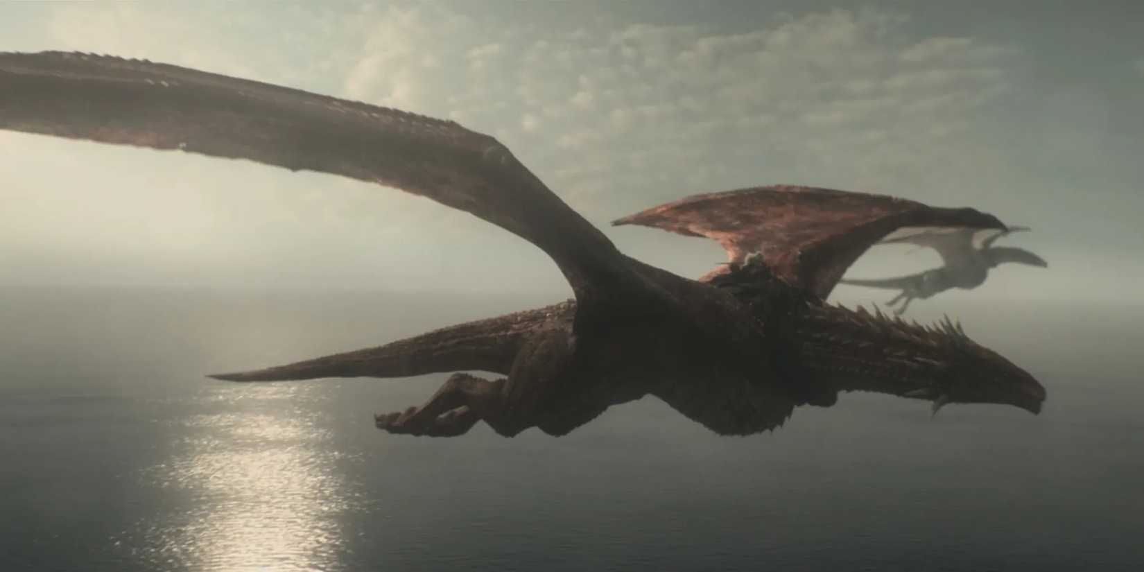 Meleys flying through the sky