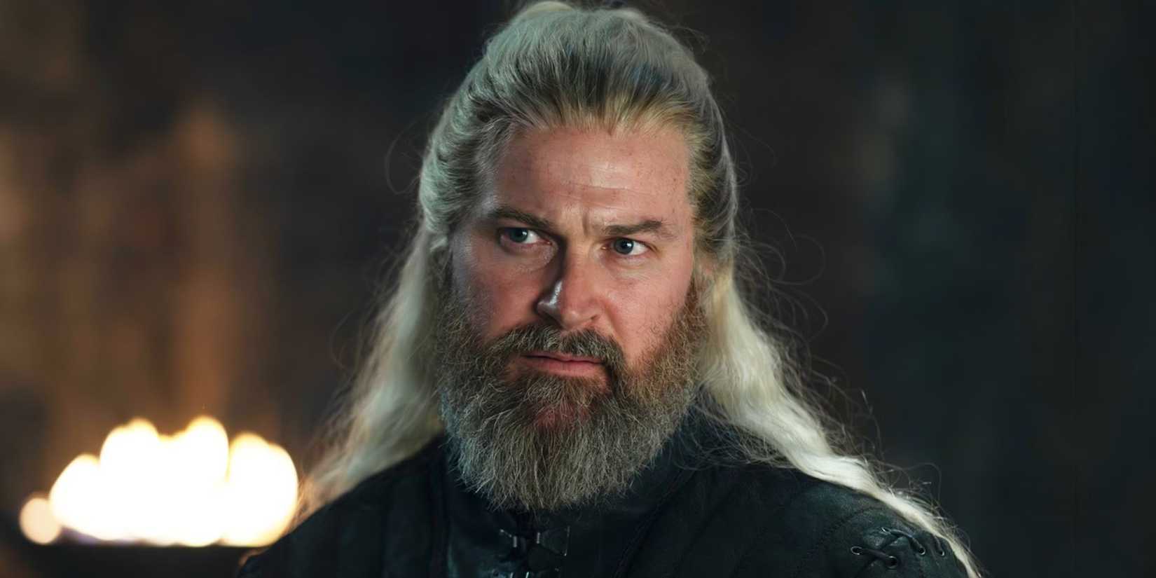 Hugh Hammer (Kieran Bew) in House of the Dragon Season 3