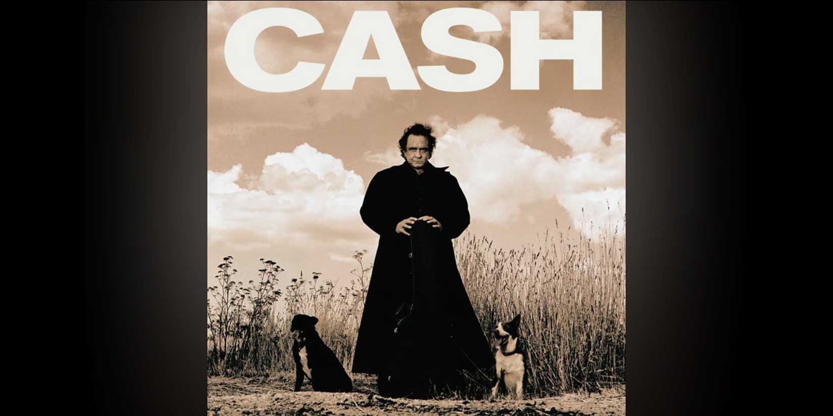 The album cover for 'American Recordings' by Johnny Cash