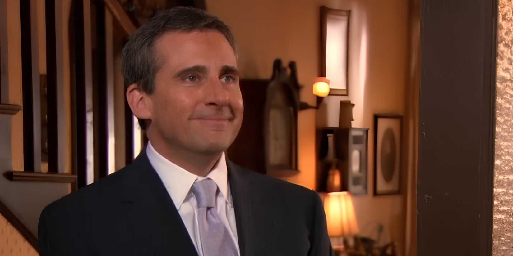 Michael Scott's (Steve Carell) surprise appearance in The Office's "The Finale."