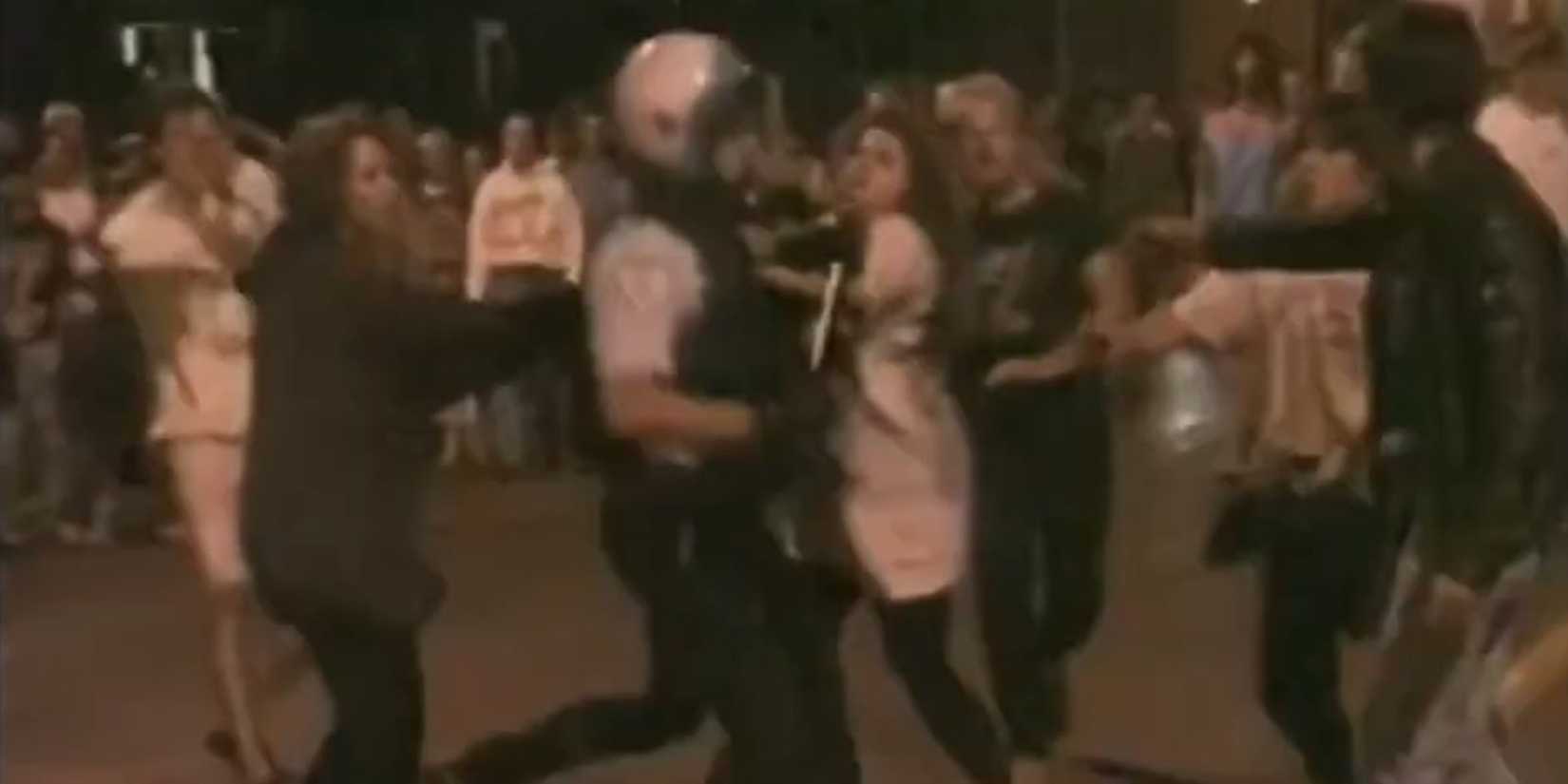Riots after a Guns N' Roses concert in Montreal in 1992