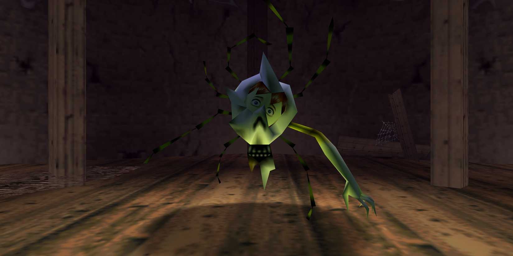 A skulltula in 'Ocarina of Time'