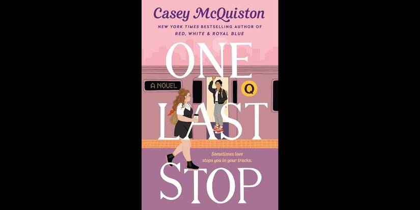 Book cover for 'One Last Stop' by Casey McQuiston