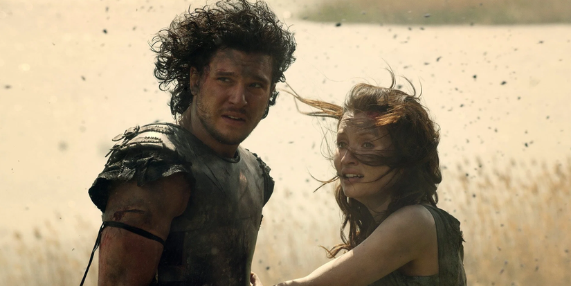Man and woman look concerned 